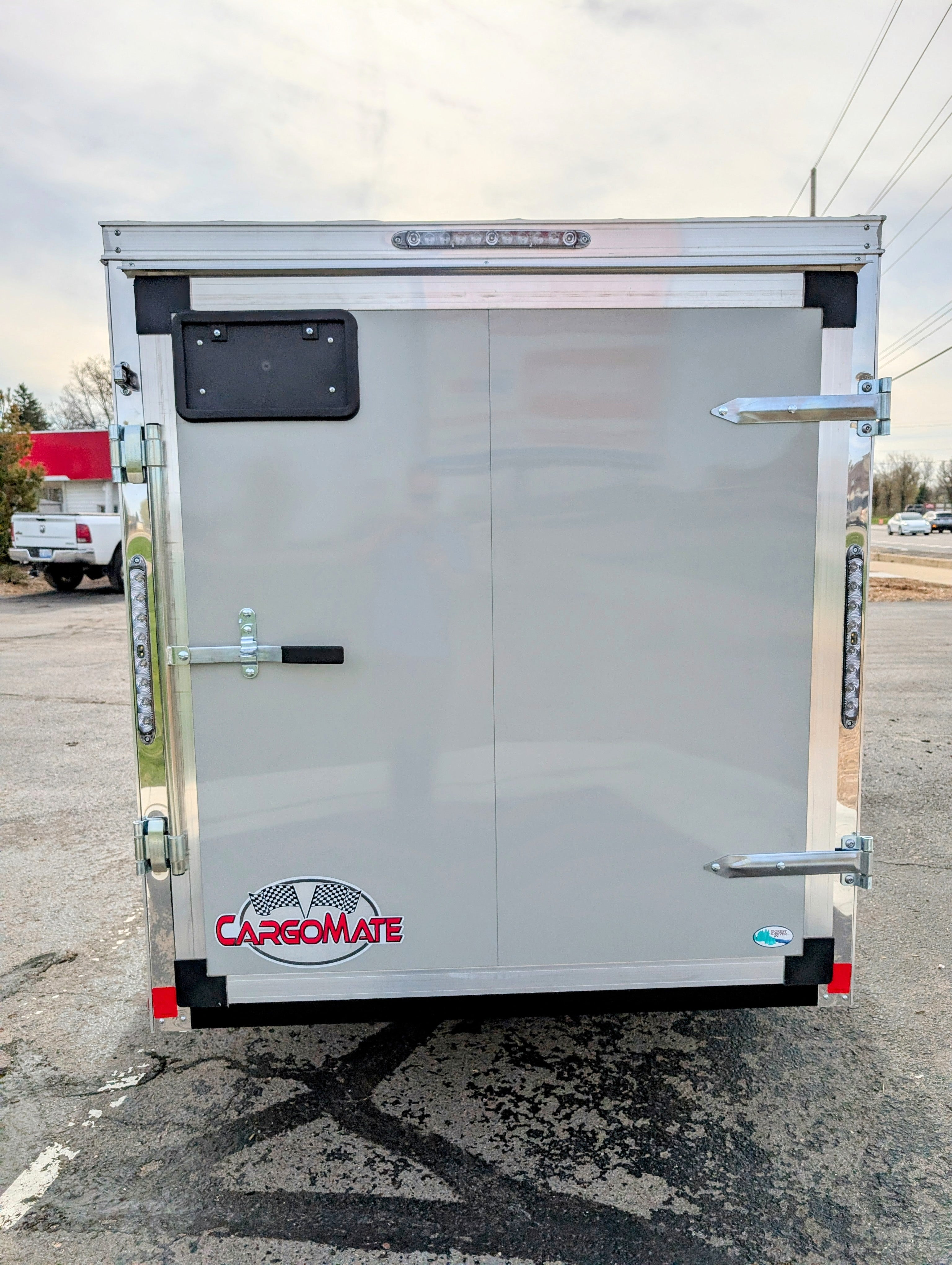 Cargo Mate 5x10 E Series Enclosed Cargo Trailer w Swing Door & Side Door Stock 124320
