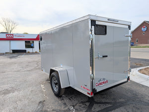 Cargo Mate 5x10 E Series Enclosed Cargo Trailer w Swing Door & Side Door Stock 124320