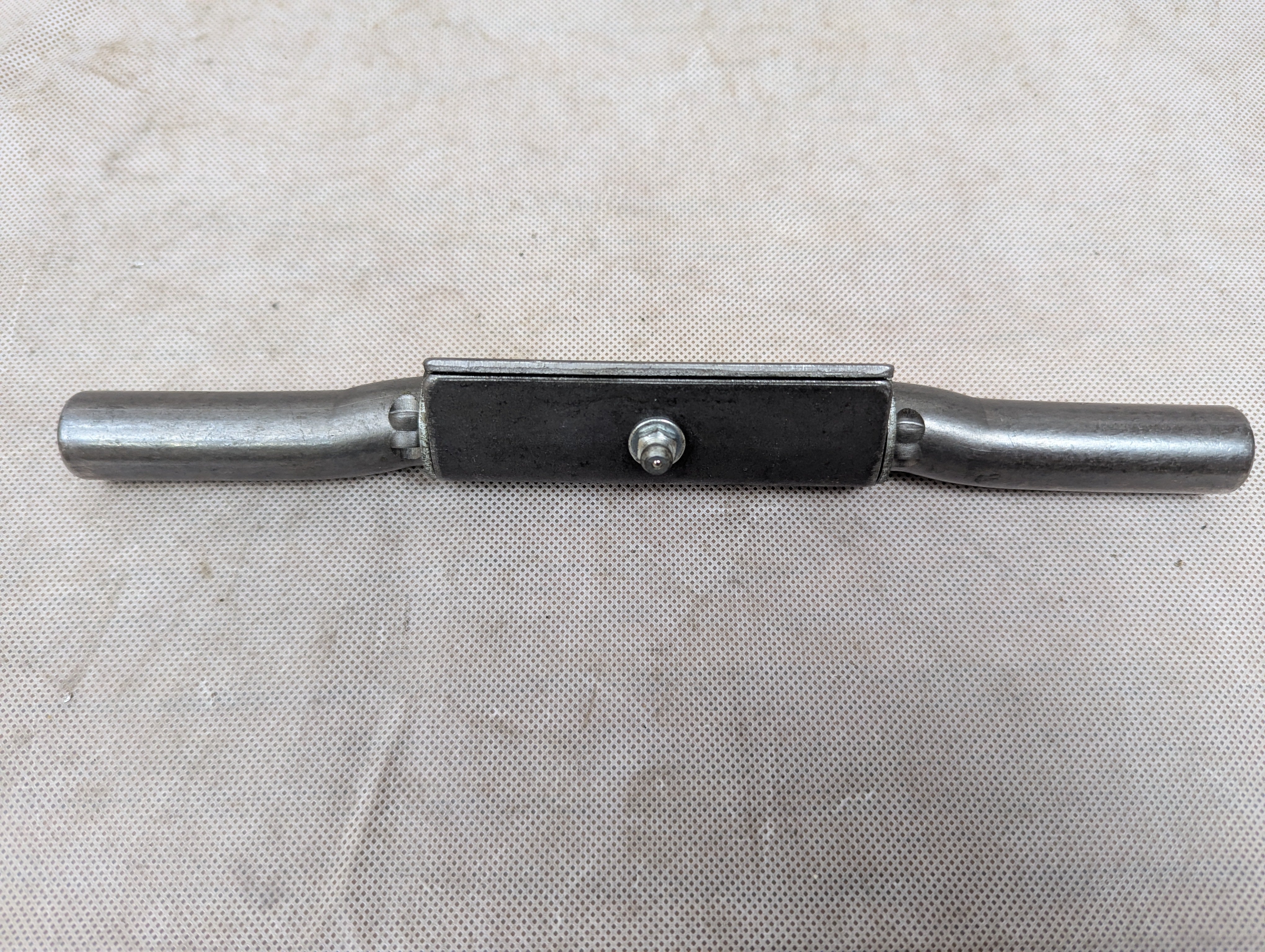 Heavy-Duty 9" Steel Weld-On Ramp Door Hinge with Grease Fitting