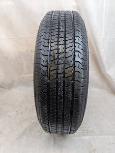 Tamarack ST225/75R15 Trailer Tire with Black Liger Aluminum Wheel - 6 on 5-1/2