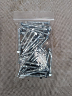 Self Drilling Screws - Metal to Metal - #14 - 2 Inch - Bulk - 1Lb. Est 45 Screws