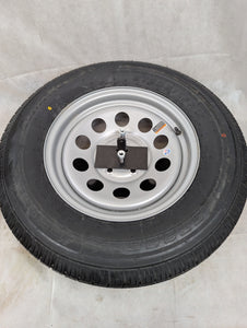 Spare Tire Mount - Enclosed Trailer wall mount