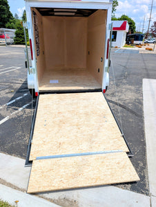 2026 American Hauler Arrow 5x8 Enclosed Cargo Trailer White - 32533