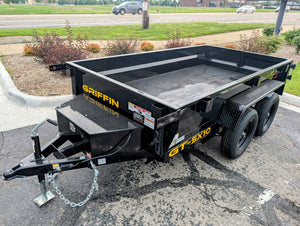 Griffin 5X10 Tandem Axle Hydraulic Dump Trailer