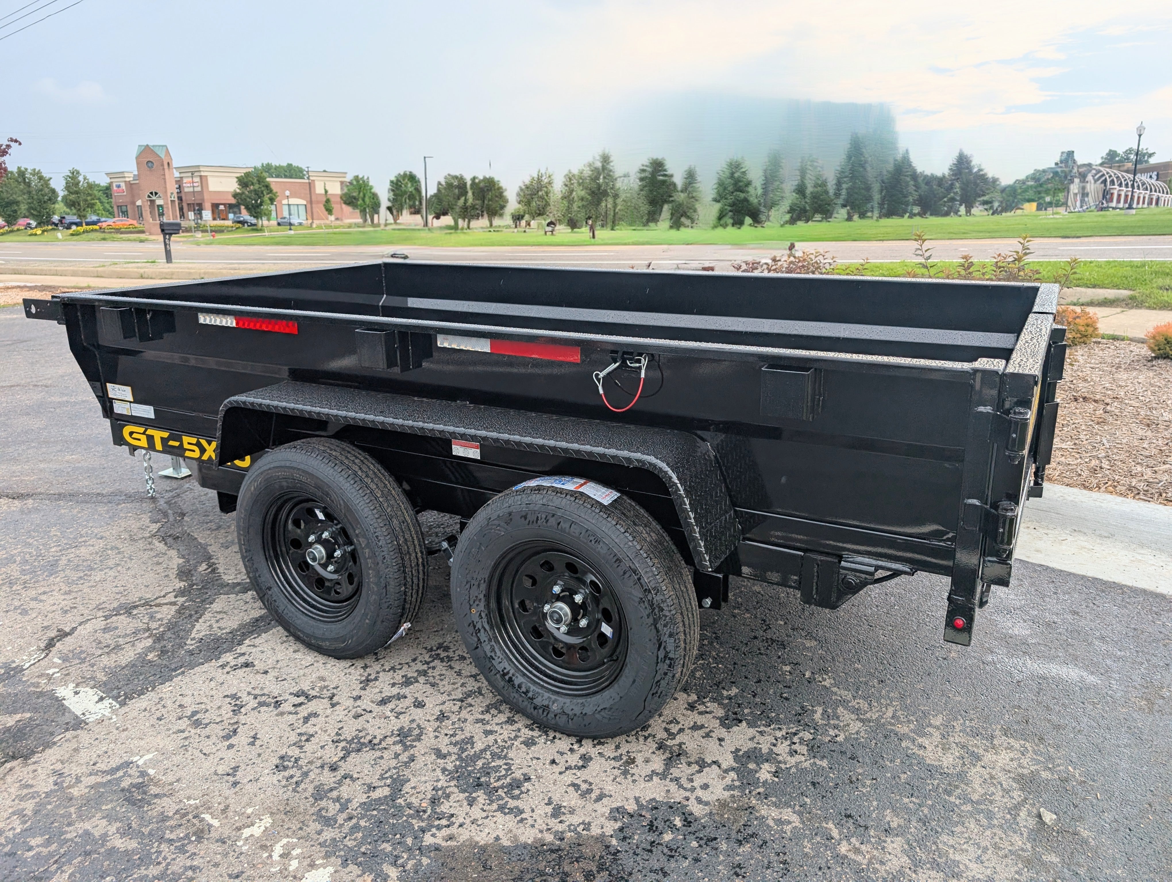 Griffin 5X10 Tandem Axle Hydraulic Dump Trailer
