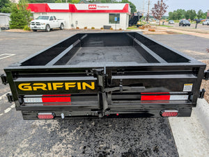 Griffin 5X10 Tandem Axle Hydraulic Dump Trailer