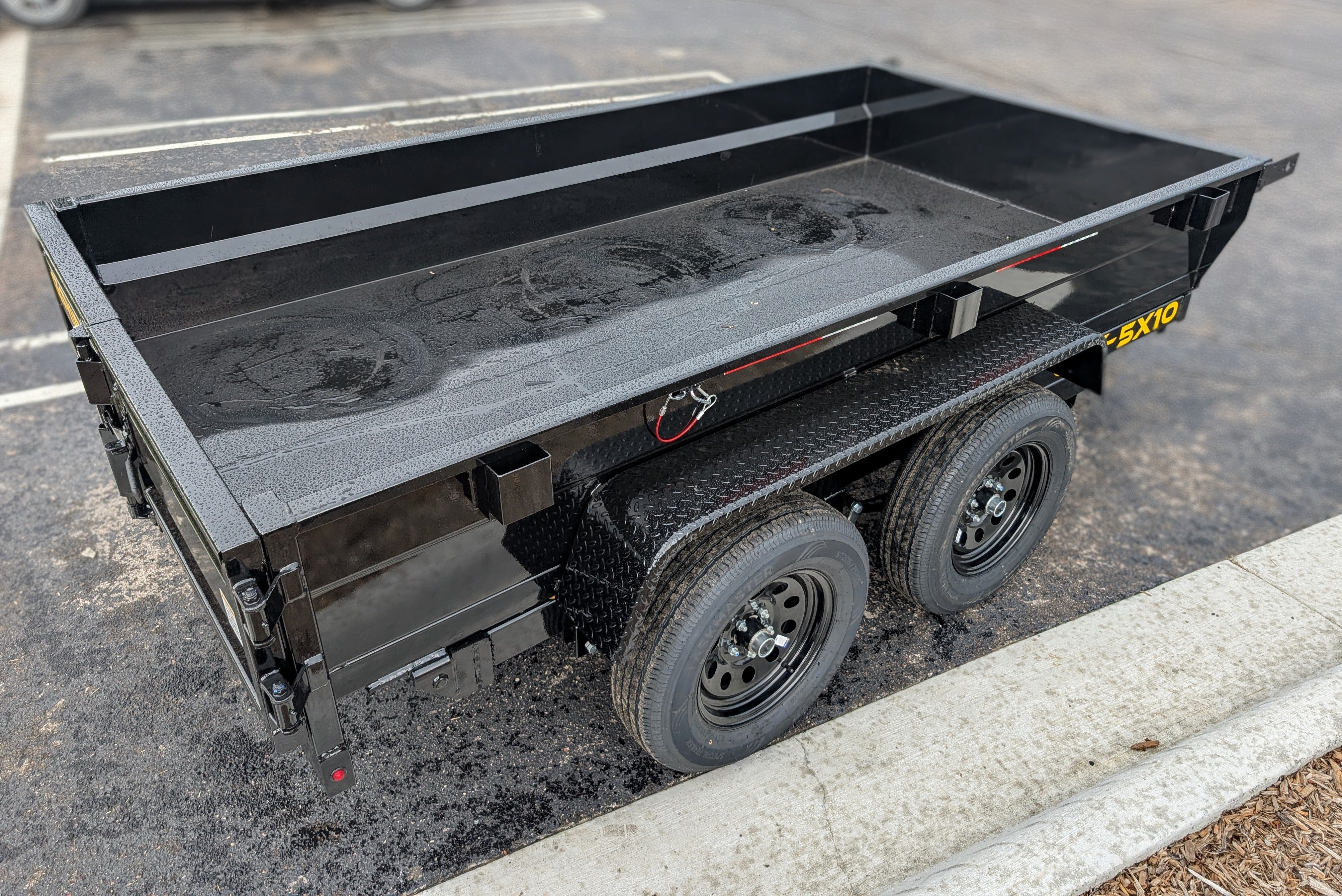 Griffin 5X10 Tandem Axle Hydraulic Dump Trailer