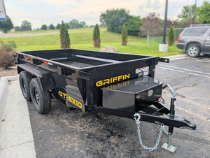 Griffin 5X10 Tandem Axle Hydraulic Dump Trailer