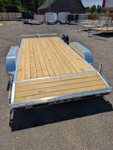 Silver Ox 7k Aluminum Car Hauler Trailer 14+2 - 16ft Overall Deck