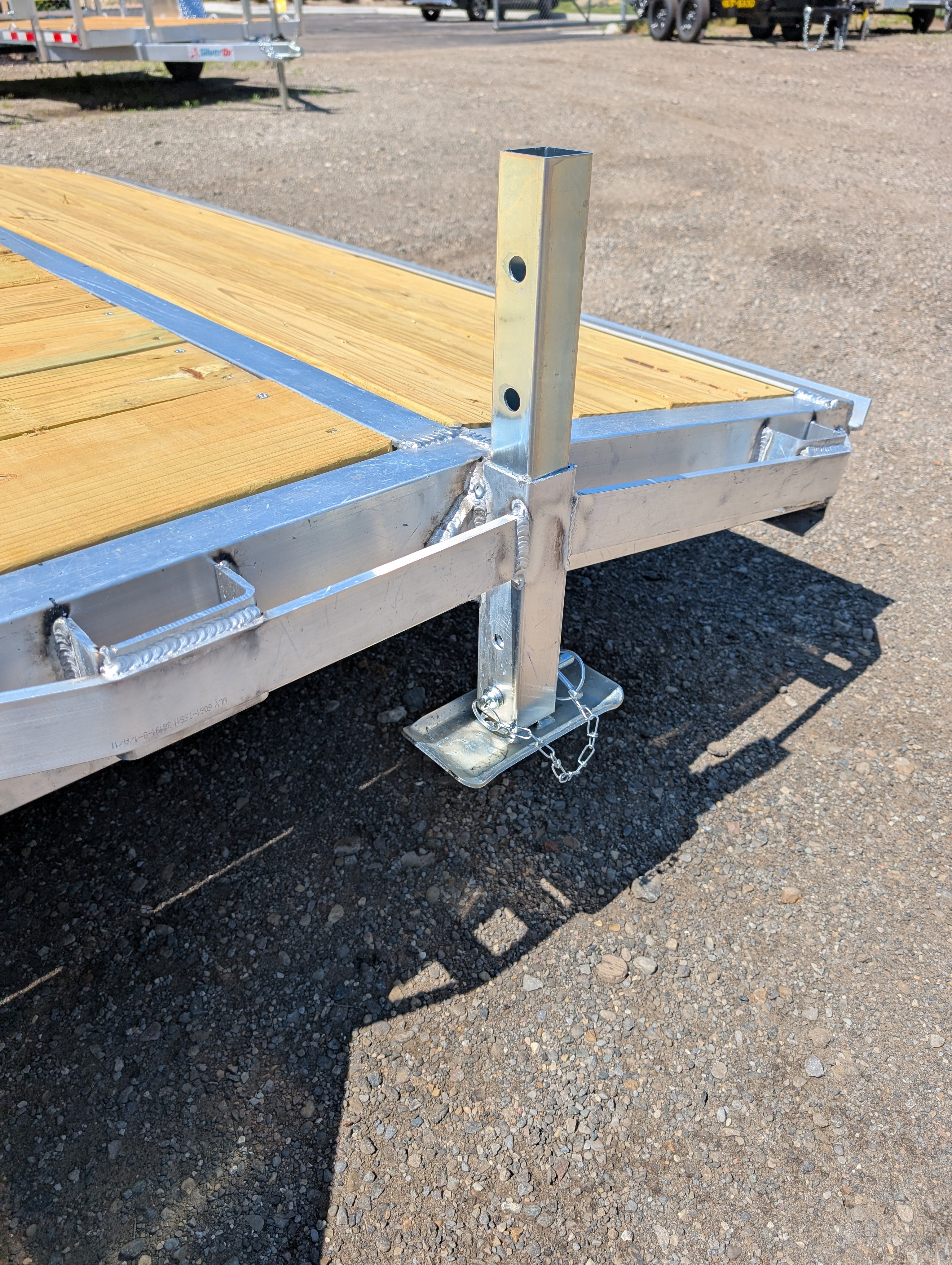 Silver Ox 7k Aluminum Car Hauler Trailer 14+2 - 16ft Overall Deck