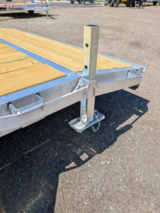 Silver Ox 7k Aluminum Car Hauler Trailer 14+2 - 16ft Overall Deck