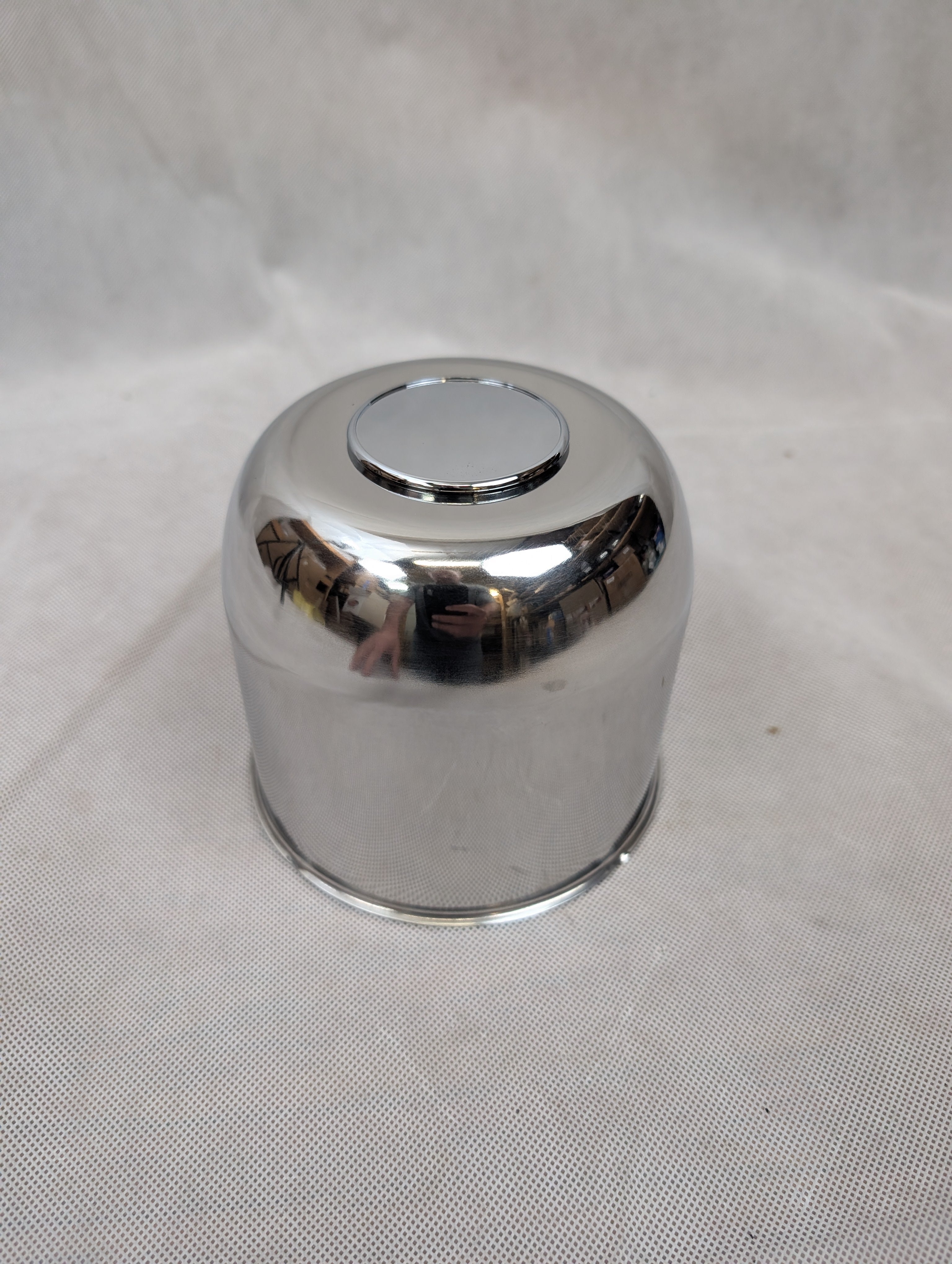 Taskmaster Stainless Steel Trailer Wheel Center Cap 5.12" Pilot