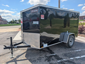 Cargo Mate 5x10 E Series Enclosed Cargo Trailer w Swing Door & Side Door Stock 124610