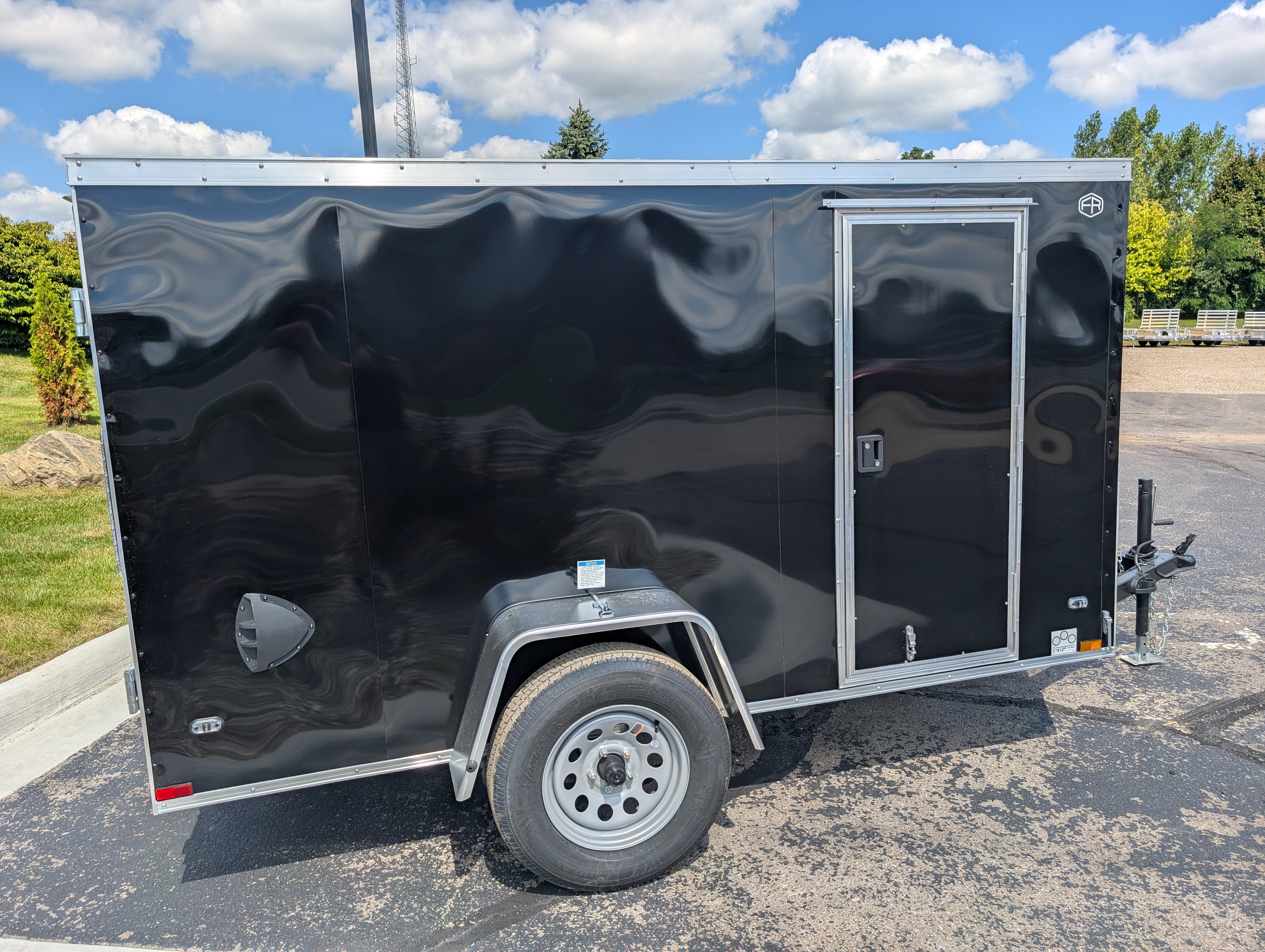 Cargo Mate 5x10 E Series Enclosed Cargo Trailer w Swing Door & Side Door Stock 124610