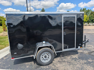 Cargo Mate 5x10 E Series Enclosed Cargo Trailer w Swing Door & Side Door Stock 124610
