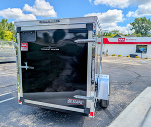 Cargo Mate 5x10 E Series Enclosed Cargo Trailer w Swing Door & Side Door Stock 124610