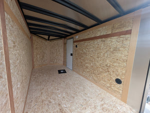 Cargo Mate 5x10 E Series Enclosed Cargo Trailer w Swing Door & Side Door Stock 124610