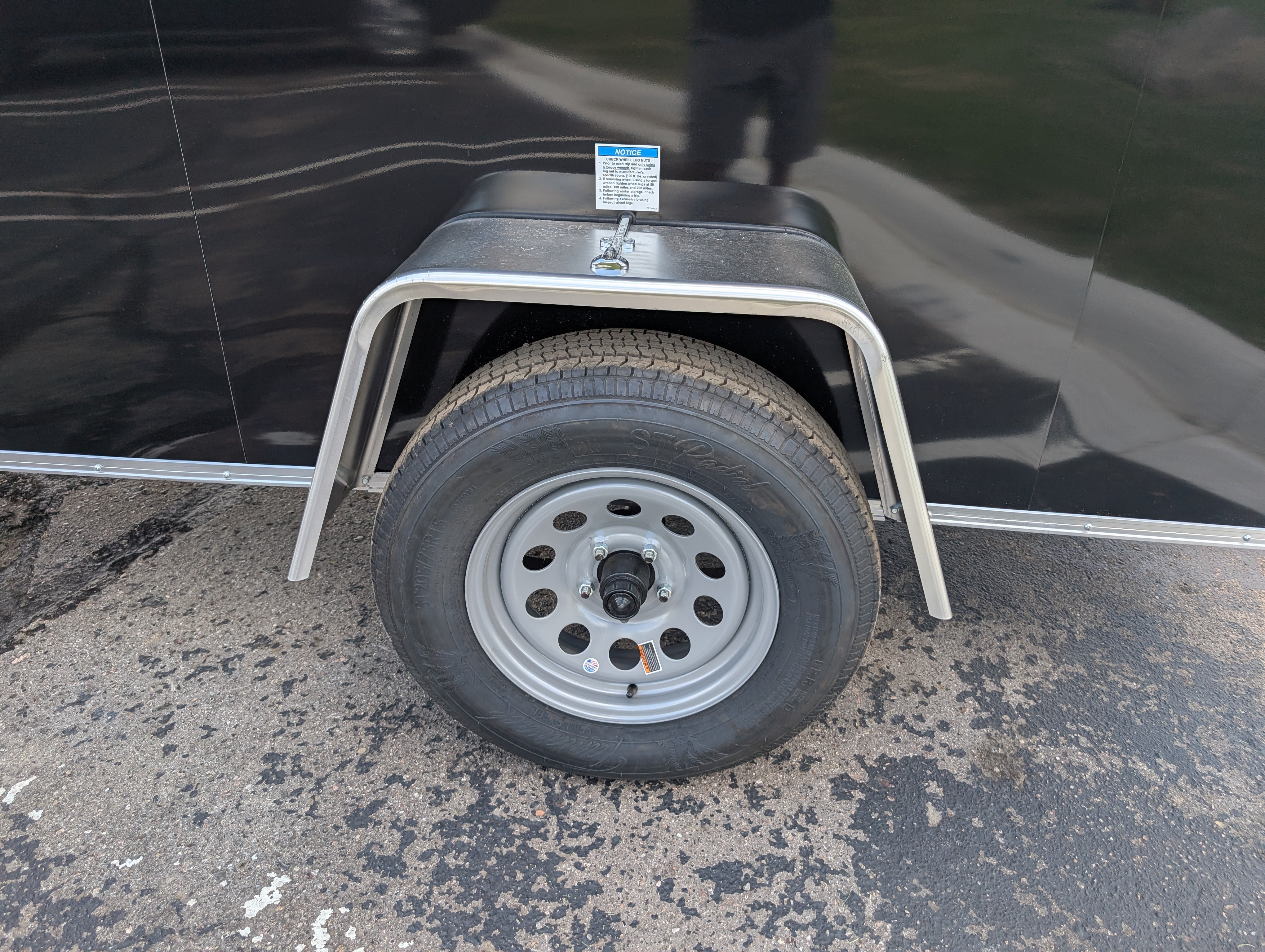 Cargo Mate 5x10 E Series Enclosed Cargo Trailer w Swing Door & Side Door Stock 124610