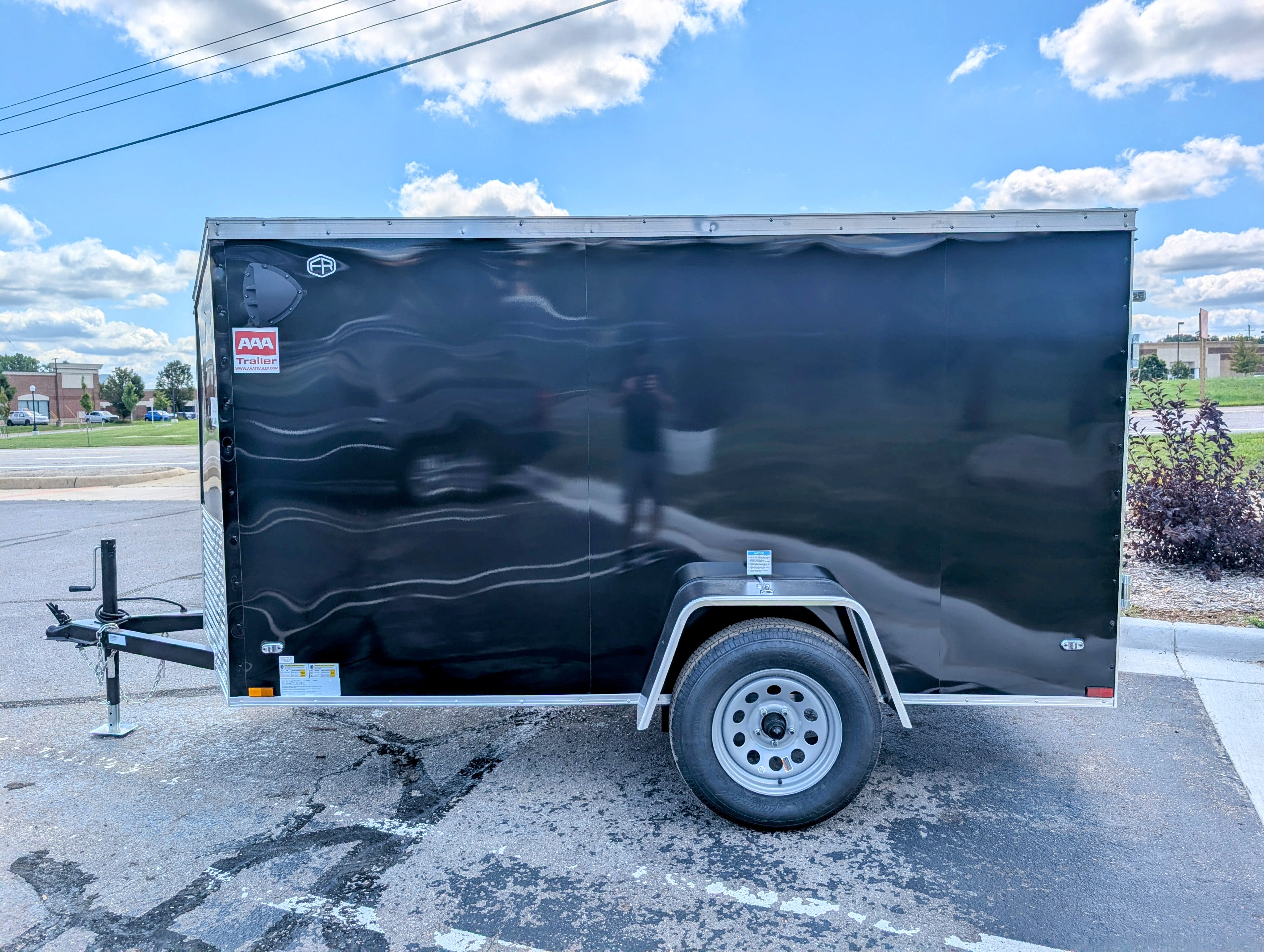 Cargo Mate 5x10 E Series Enclosed Cargo Trailer w Swing Door & Side Door Stock 124610
