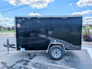 Cargo Mate 5x10 E Series Enclosed Cargo Trailer w Swing Door & Side Door Stock 124610