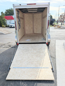 2026 American Hauler Arrow 5x8 Enclosed Cargo Trailer Pewter - Stock #36918