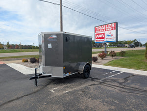 2026 American Hauler Arrow 5x8 Enclosed Cargo Trailer  Gray - 36917