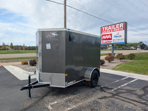 2026 American Hauler Arrow 5x8 Enclosed Cargo Trailer  Gray - 36917