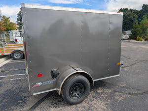 2026 American Hauler Arrow 5x8 Enclosed Cargo Trailer  Gray - 36917