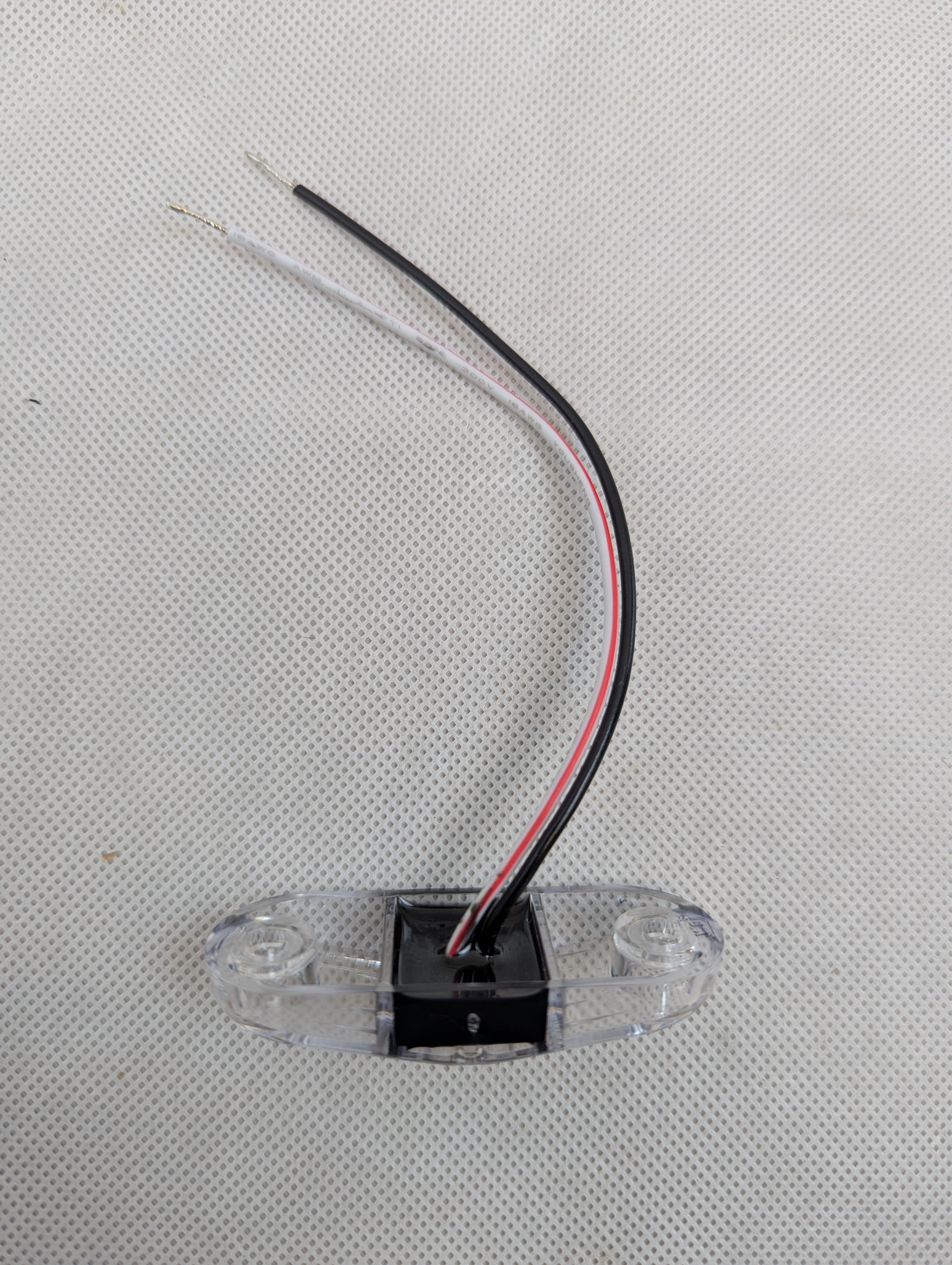 S17 Surface Mount Red Clear Lens Marker Light  2