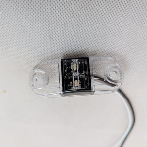 S17 Surface Mount Red Clear Lens Marker Light  2