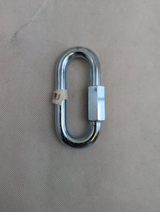 Trailer Safety Chain Quick Link - Zinc Plated, 1/2