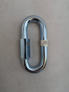 Trailer Safety Chain Quick Link - Zinc Plated, 1/2