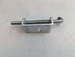 Spring-Loaded Latch, Aluminum Weld On - Silver Ox
