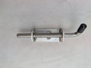 Spring-Loaded Latch, Aluminum Weld On - Silver Ox