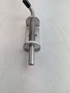 Spring-Loaded Latch, Aluminum Weld On - Silver Ox