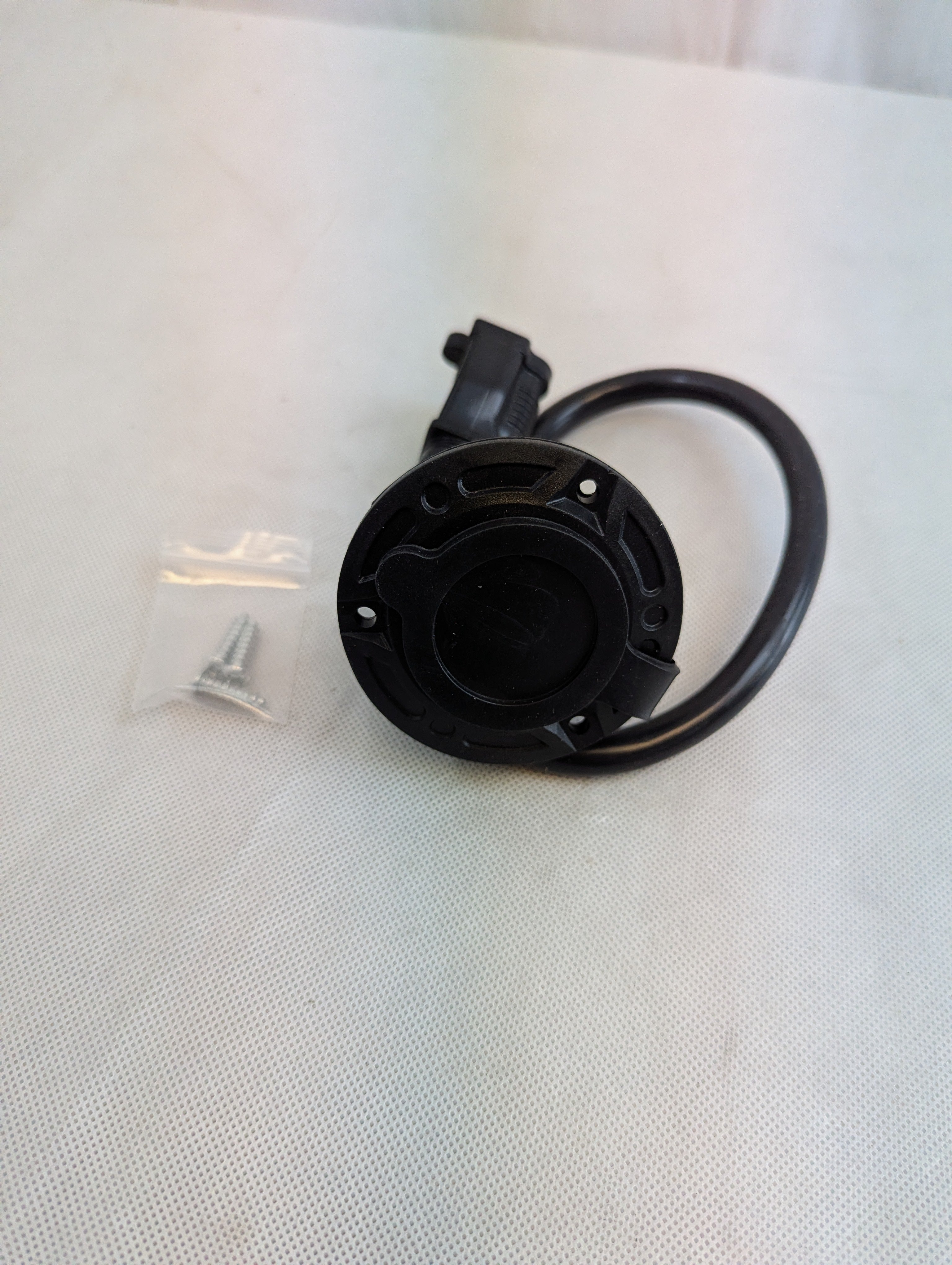 Trailer Power Inlet Shore Power 115 Volt AC Cord Port Plug 20 Amp RV Electrical Outlet