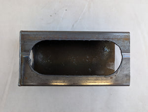 Heavy-Duty Steel Trailer Light Mounting Box – 6.5" Oval & 2.5" Marker Light Combo