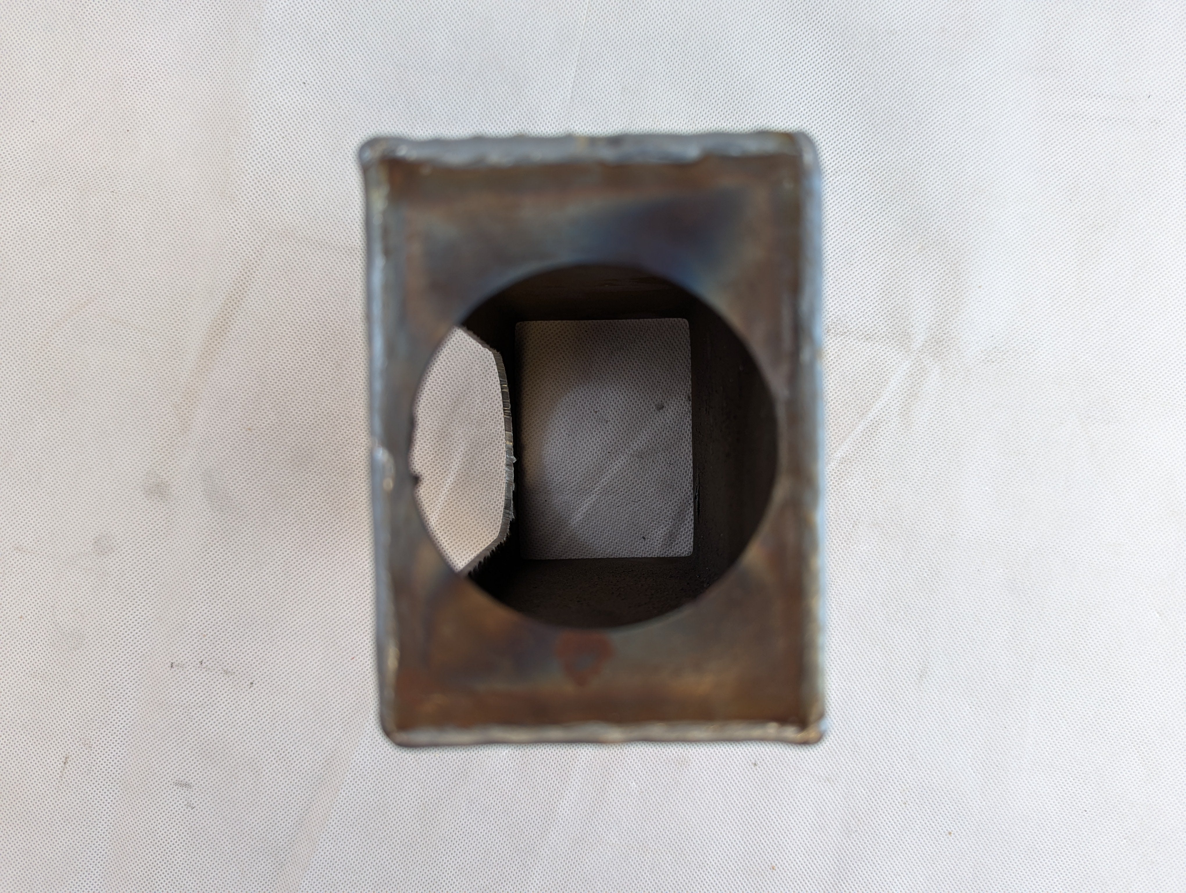Steel Trailer Light Mounting Box for 6.5