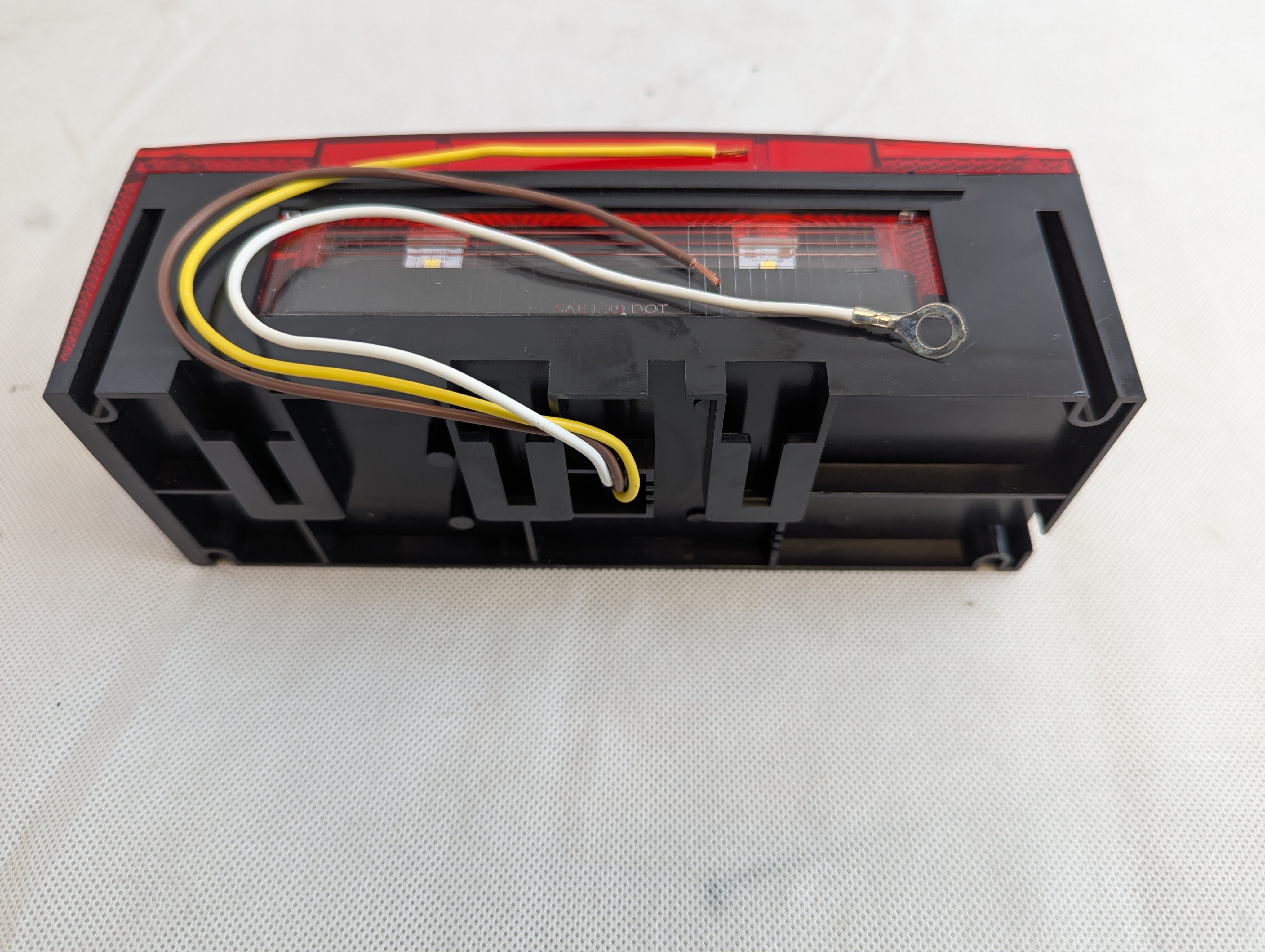 Submersible Rectangle LED Tail Light Set with License Plate Light