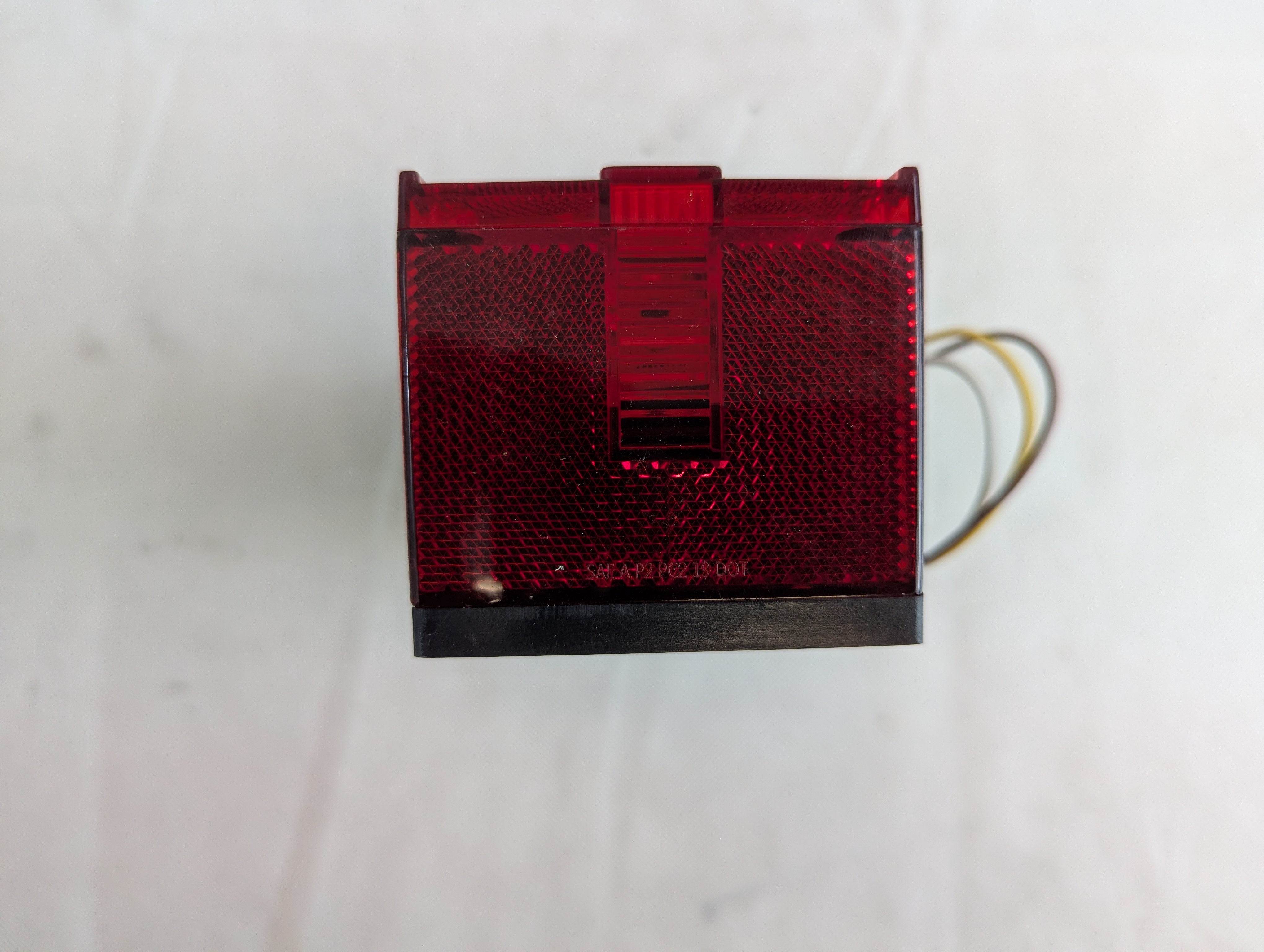 Submersible Rectangle LED Tail Light Set with License Plate Light