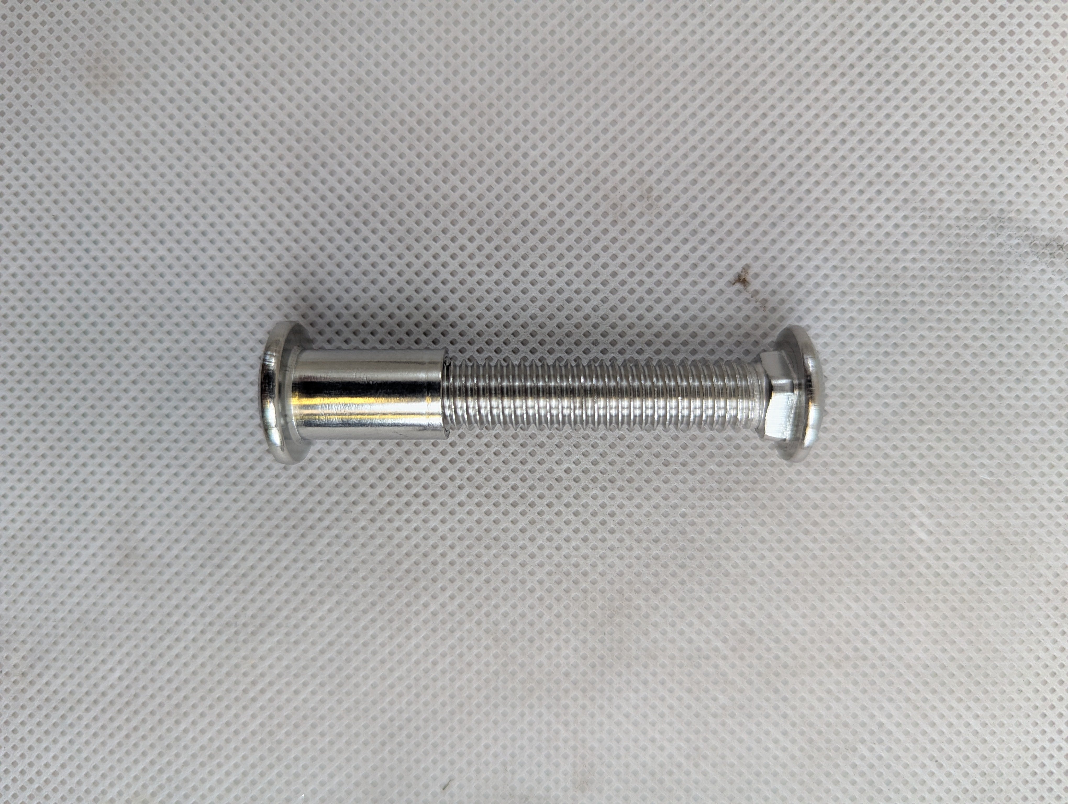 4 Pcs Trailer Hasp Bolt Kit for Trailer Cam Action Hasp, Trailer Hasp Bolt Kit, 2 in Stainless Steel Trailer Hasp Bolt for Cam Bar Lock