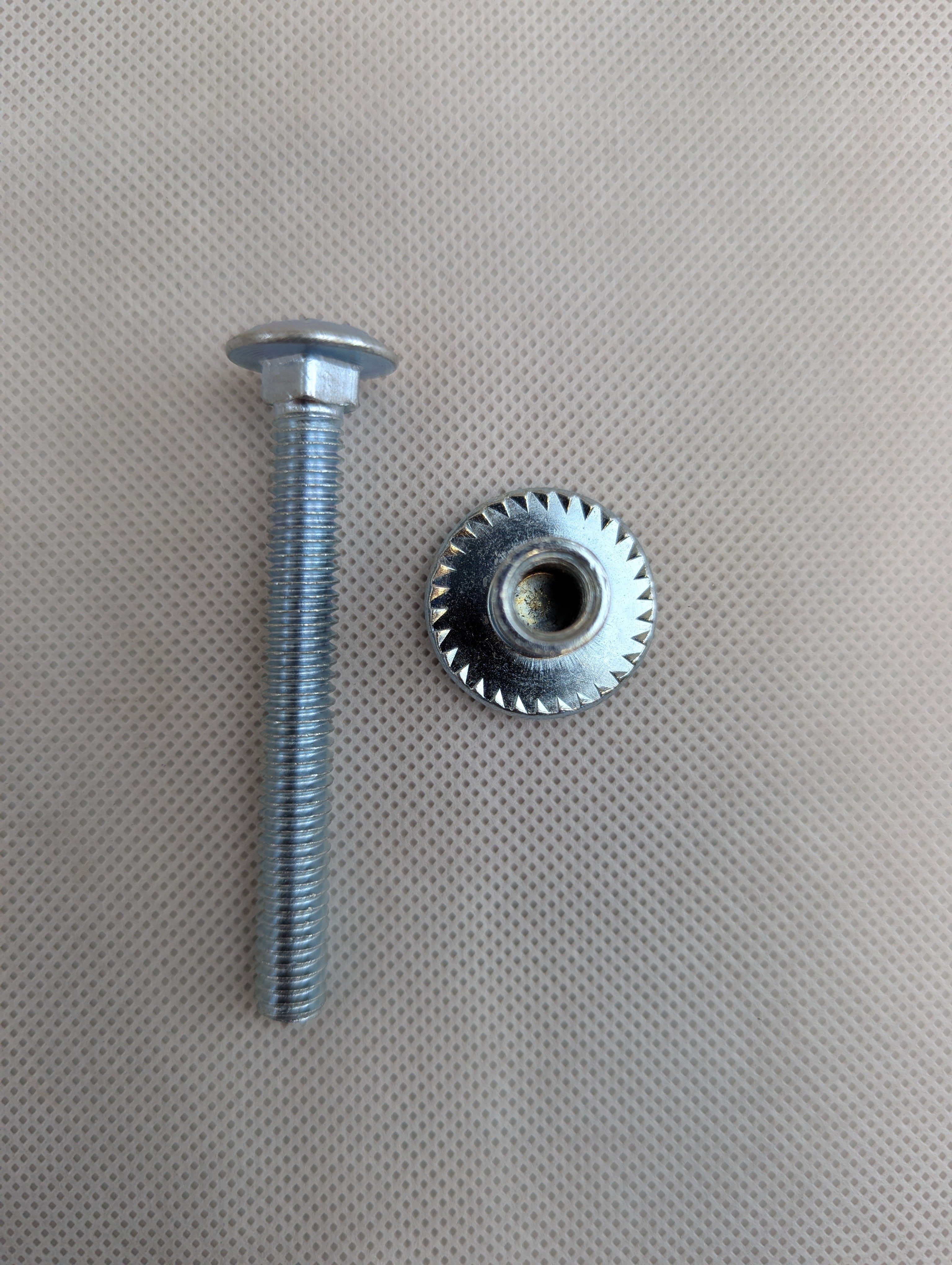 (4) Trailer Hasp Bolt Kit, 2 1/2