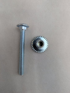 (4) Trailer Hasp Bolt Kit, 2 1/2