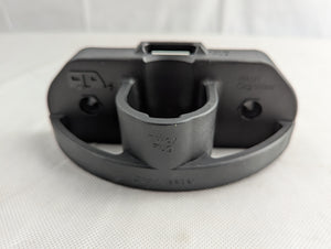 Trailer Towing Organizer for 4 Flat or 7 Way Plug, Heavy Duty Side Hooks Chain Cable Wire Harness Holder