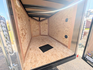 Cargo Mate E Series 4x6 Enclosed Cargo Trailer - Gray - Stock# 124894