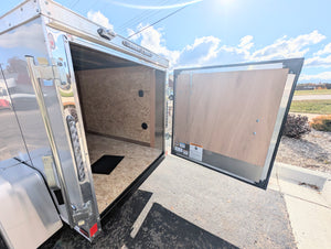 Cargo Mate E Series 4x6 Enclosed Cargo Trailer - Gray - Stock# 124894
