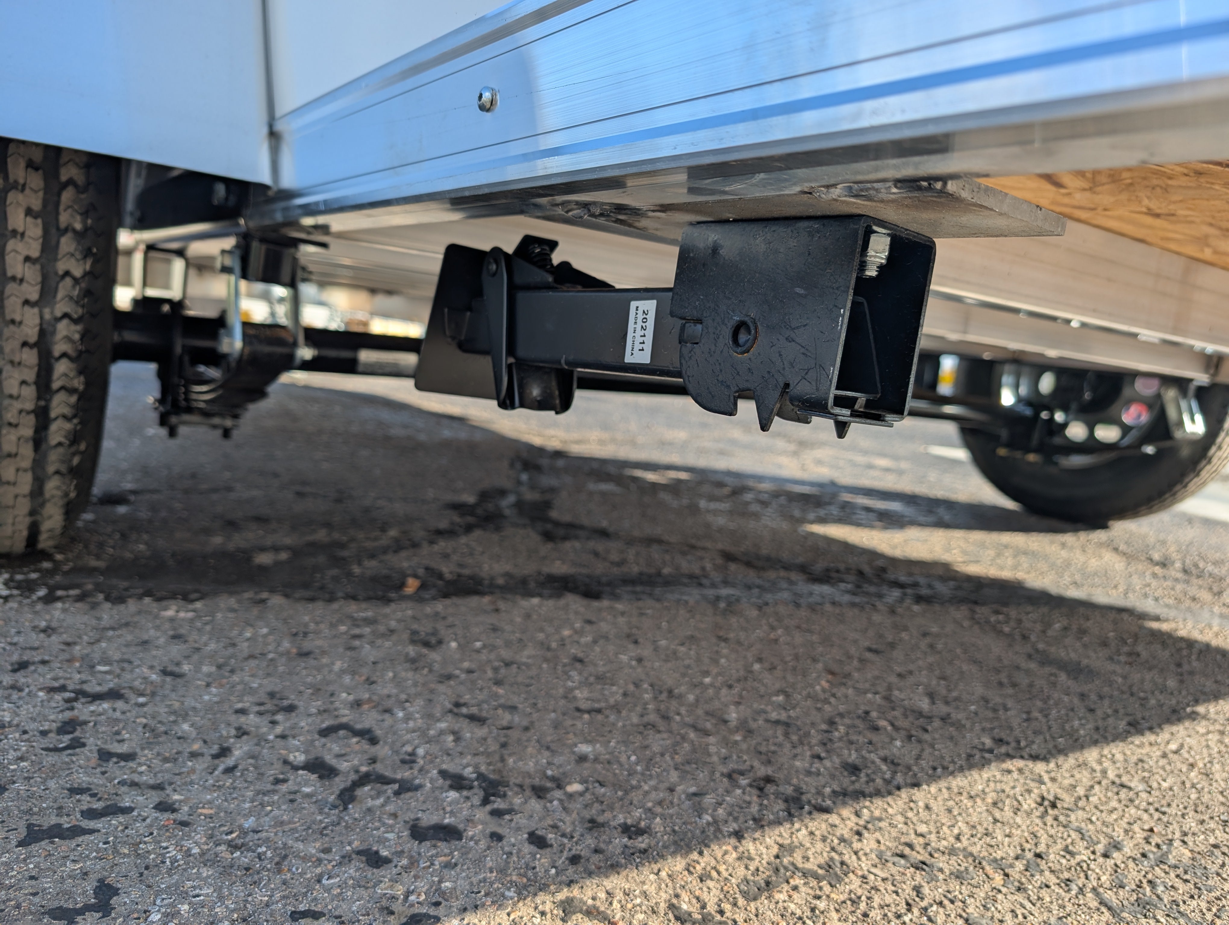 Amerilite Aluminum 6x10 V Nose With Ramp Door Cargo / Enclosed Trailer -Stock# 200659