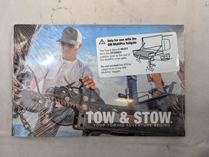 B&W Trailer Hitches Tow & Stow Adjustable Trailer Hitch Ball Mount - Fits 2.5