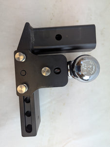 B&W Trailer Hitches Tow & Stow Adjustable Trailer Hitch Ball Mount - Fits 2.5