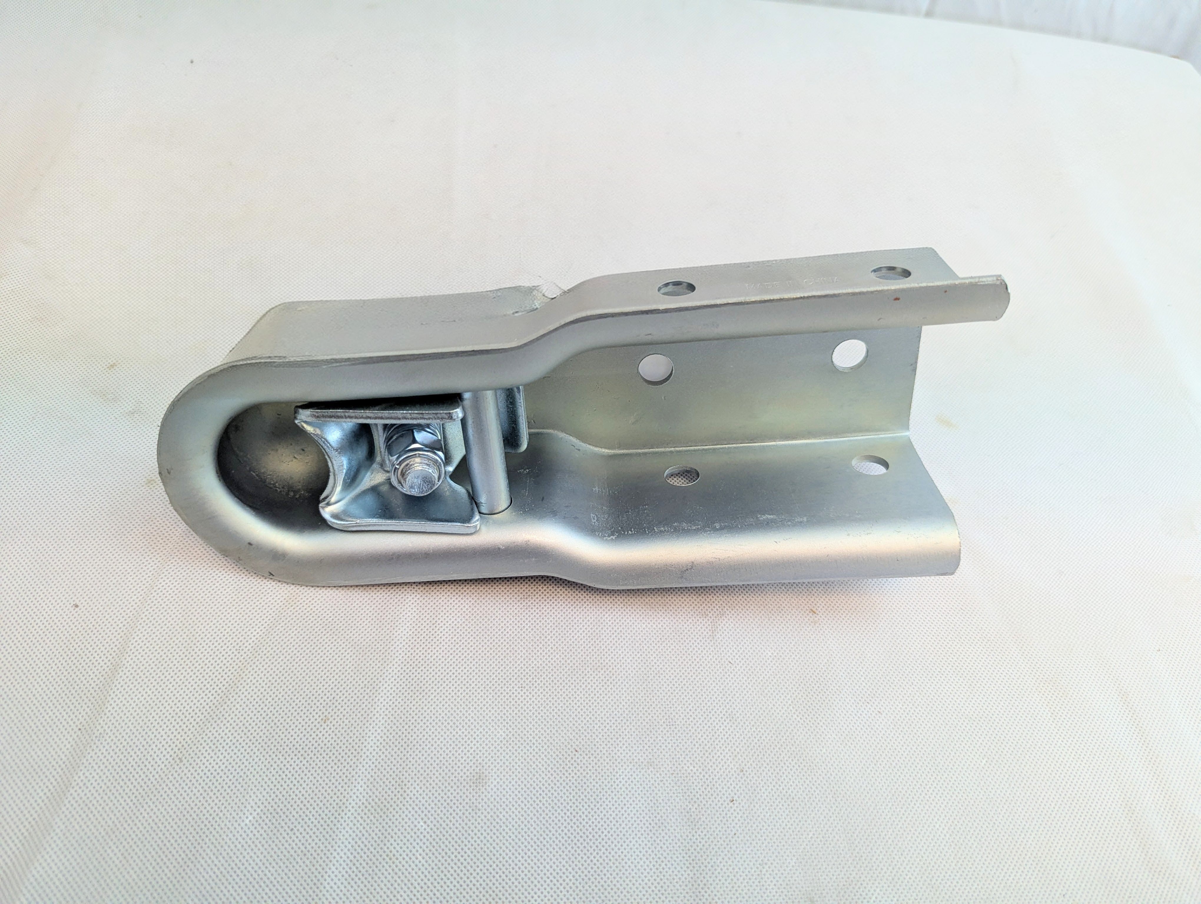 Channel Tongue Trailer Coupler - Trigger Latch - Zinc - 2